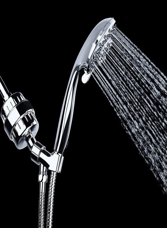 ProKart High Output Revitalizing Shower and Tap Filter for Hard Water - Water Softener for Bathroom | Silkify & Strengthen Skin & Hair | Reduce Hair Fall & Skin Dryness (Chrome) - Image 2
